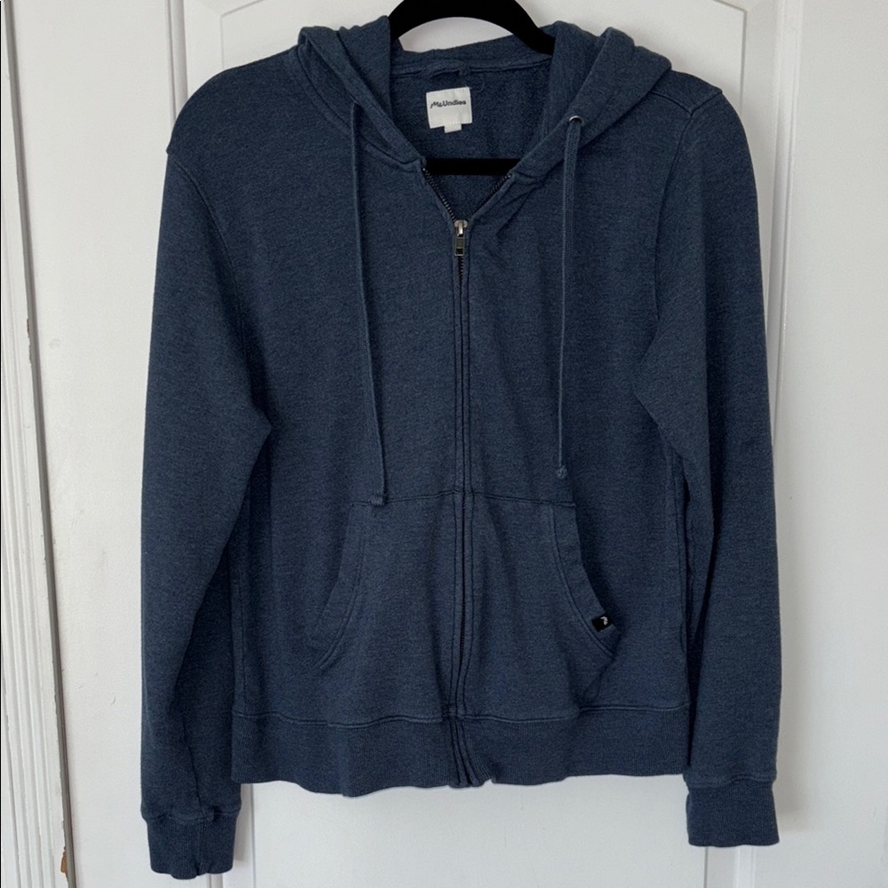 MeUndies full zip hoody hoodie modal blend L